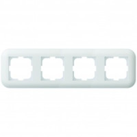 OVIVO Рамка СУ 4 местн. LOFT крем, 404-020002-228