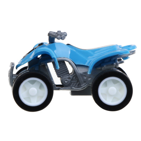 ИГРОЛЕНД Грузовик с машинкой "Городской", инерция, АБС, PP, 15х10х8,8 см, 3 дизайна