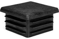 Заглушка для труб внутренняя квадратная черная 80х80 мм (4 шт EC) (цена за уп) НАКРЕПКО 216818