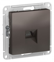 Systeme Electric AtlasDesign мех. роз. комп. СУ 1 мест. мокко (пл.осн., RJ45) ATN000683 (5!)