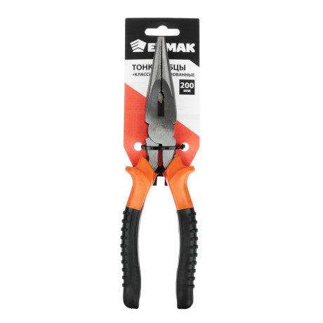 РОКОТ/ЕРМАК Тонкогубцы 200мм "Классик" шлифованные