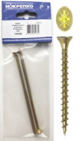 Шуруп универсальный желтый 6*140 (2 шт BL) (цена за уп) НАКРЕПКО 103359