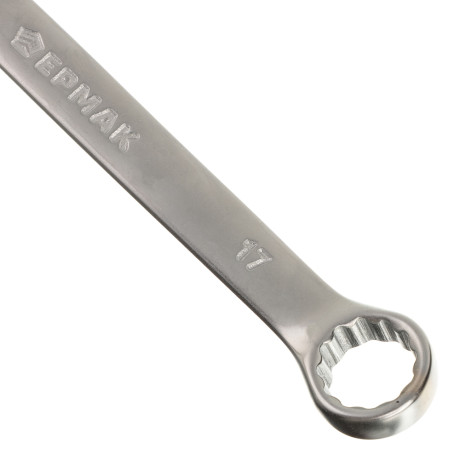 ЕРМАК Ключ рожково-накидной, 17мм, матовый CRV