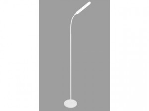 Ultraflash UF-831 C01 св-к напольный торшер 12W 2K-4K-6K 3реж. металл/пластик+резина, белый