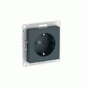 Systeme Electric ATLASDESIGN мех. роз. СУ 1 мест. (земля), 16А (автоклеммы) ИЗУМРУД ATN000843S (5!)