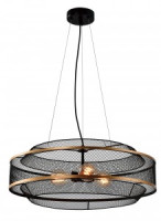 Rivoli люстра Marika 5090-203 3хE27 40W 500х500(720) металл/черный 53048