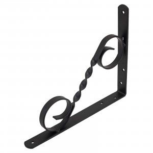 Кронштейн фигурный Домарт мод.3250*200) черный10)