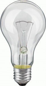 ОНЛАЙТ теплоизлучатель А125 E27  150W ЛОН прозрачная OI-A-150-230-E27 (100!)-CL 61175