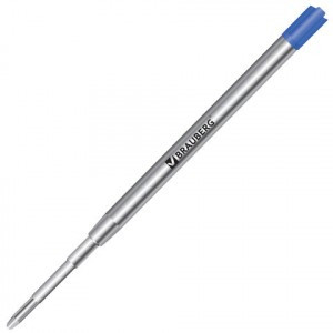 Стержень шариковый масляный BRAUBERG, тип PARKER, металлический, 98 мм, линия письма 0,5 мм, подвес,