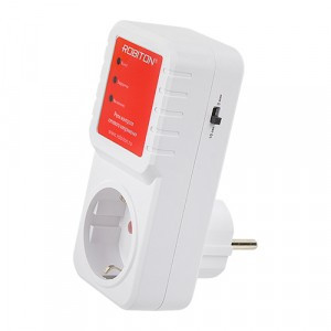 ROBITON реле напряжения розетка РН-1, 13A 3000Вт, U=140-260В BL1 16580