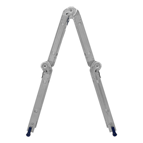 Лестница шарнирная алюминиевая, 4 х 2 ступени, Сибртех