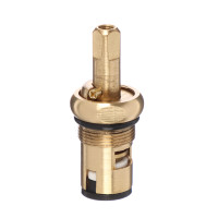 Кран-букса для смесителя, М18х1, квадрат, шток 7х9мм, 180°, металлокерамика