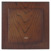 Nilson TOURAN WOOD выкл. СУ 1 кл. (перекрестн.) орех 24271010