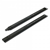 Направляющие шариковые 35-450 черный /18&quot;/ (комплект 2шт, цена за комплект) (20) StahlBuro