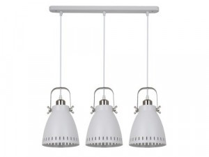 Camelion LOFT PL-428S-3  С71  Белый + хром (Светильник подвесной New York,  3х E27, 60Вт, 230В, мета