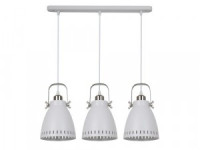 Camelion LOFT PL-428S-3  С71  Белый + хром (Светильник подвесной New York,  3х E27, 60Вт, 230В, мета