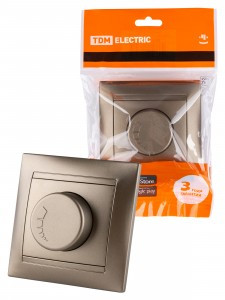 TDM диммер (веторегулятор) СУ RL 300W бронза SQ1815-0709