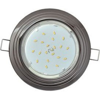 Ecola GX53 H4 св-к &quot;2 Круга&quot; Черный хром 43x115 FB31H4ECB (10!)