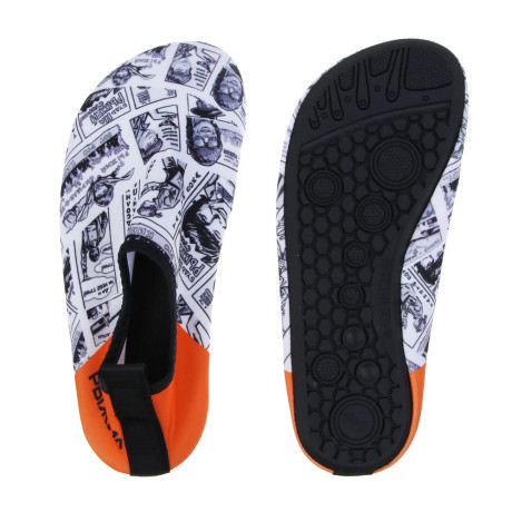 РЫЖИЙ Аквашузы, Р-р 36-37, полиэстер, EVA, TPR