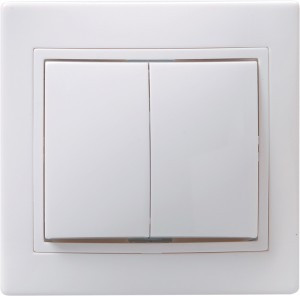 IEK КВАРТА выкл. СУ 2 кл. бел. (керамика) 10А ВС10-2-0-КБ EVK20-K01-10-K