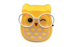 Camelion NL-237 ночник св/д 0.5W 80х75x80 Сова, 220V пластик/выкл.