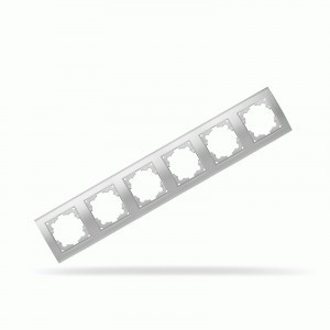 UNIVersal Бриллиант рамка горизонт. СУ 6 мест. серебро 1035