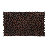 Коврик придверный 45*75 см, медь, "Камушки"  VORTEX