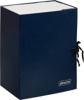 Папка архивная складная ATTACHE,150 мм,синий 1100200