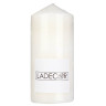 LADECOR Свеча пеньковая, 7х15 см, парафин, цвет белый