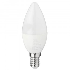 FORZA Лампа светодиодная С37 5 Вт, Е14, 420 Лм, 4000 К, 175-265 В, Ra&gt;80, IRF &lt;5%