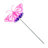 INBLOOM Фигурка на стержне Бабочка 60см, металл, пластик