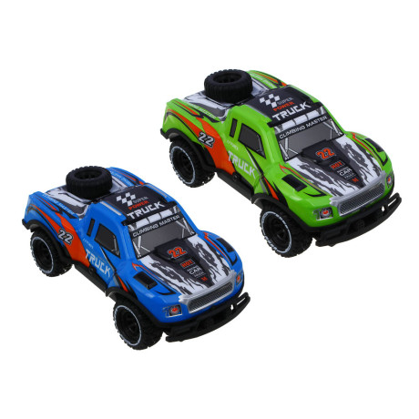 ИГРОЛЕНД Машина на РУ "Воин Дорог", 4-канальн.пульт, свет, 5хАА, PVC, ABS, TRP, 33х17х11см, 2 диз