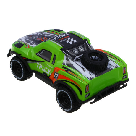 ИГРОЛЕНД Машина на РУ "Воин Дорог", 4-канальн.пульт, свет, 5хАА, PVC, ABS, TRP, 33х17х11см, 2 диз