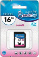 Флэш-карта (памяти) SDHC 16Gb class10 SmartBuy