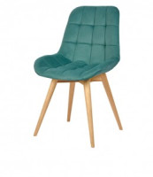 Стул обеденный Polini Home Verona SD (ДхГхВ) 53х58х89 см, мятный-натуральный (кратно2!!!) (мест 1)