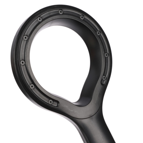 Лейка для душа, 1 режим, 120мм, черный