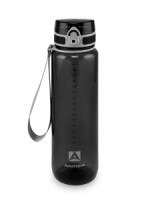 Бутылка для воды и напит. с ситечком Арктика 720-1000, 1000мл, черная, тритан