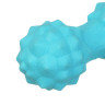 SILAPRO Мяч массажный, сдвоенный, бирюзовый, 13х5.5см, ТРЕ