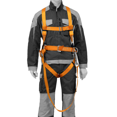 Удерживающая привязь УП IIЖ,с наплечными и набедренными лямками,А-строп из синтетической ленты Сибртех