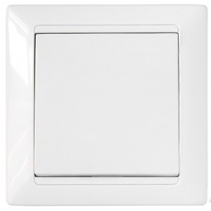 Bylectrica СТИЛЬ выкл. 1 кл. СУ белый, (С110-801)