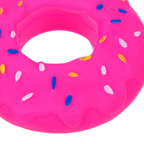 VETTA Игрушка для домашних животных, ПВХ, 13 см, пончик