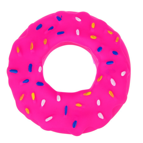 VETTA Игрушка для домашних животных, ПВХ, 13 см, пончик