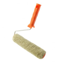 Валик &quot;Фасадные работы&quot;, 250 мм, ворс 18 мм, D 36 мм, D ручки - 6 мм, полиакрил, полиэстер Сибртех