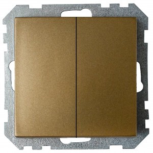 Bylectrica СТИЛЬ мех. 2 кл.выключателя бронза, (С510-527 бронза)