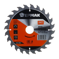 ЕРМАК Диск пильный по дереву 200х32-30-20-16 z24,быстрый рез