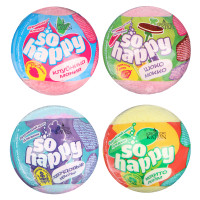 Шар бурлящий для ванн SOHappy, в ассортименте, 120г