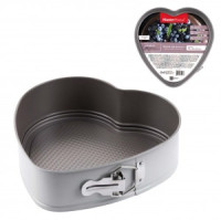Форма д/выпечки сталь сердце разъемная 24*24*6,8см Клодетта 75777 Master House