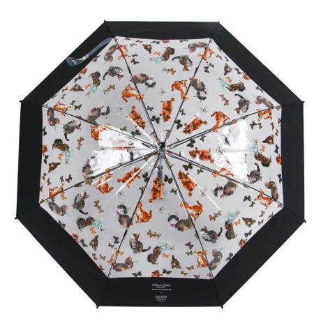 Зонт-трость, металл, пластик, ПВХ, d100см, 8 спиц, 4 цвета