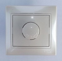 Lezard RAIN диммер СУ 500W жемчужно-бел. металлик, фильтр (корпус PC) 703-3030-116