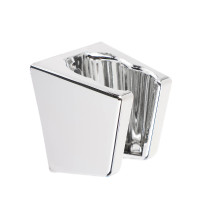 Держатель для лейки душа, настенный, двухрежимный, пластик, хром